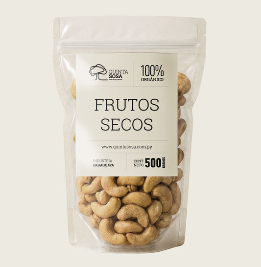 Castañas de cajú tostados sin sal