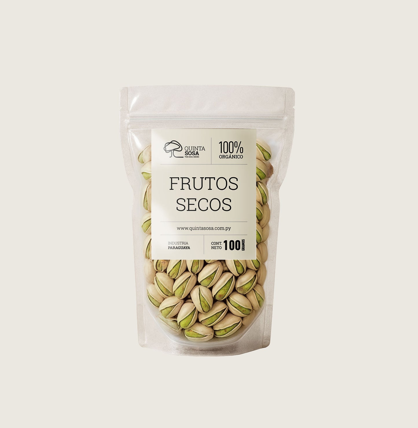 Pistachos con cáscara y sal